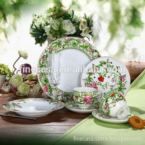 30 Pieces Luxury Ceramic Dinnerware Set